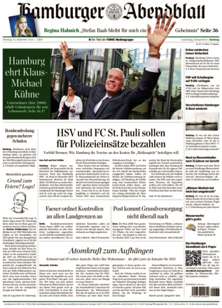 HAMBURGER ABENDBLATT - ePaper