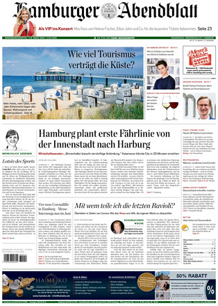 HAMBURGER ABENDBLATT Vom 07.03.2020 – Als EPaper Im IKiosk Lesen