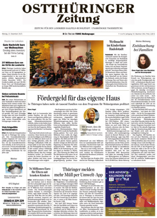 Landkreis Saalfeld-Rudolstadt