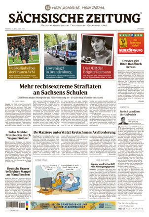 Sächsische Zeitung Dresden Als EPaper Im IKiosk Lesen