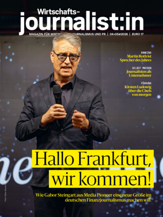 Wirtschaftsjournalist