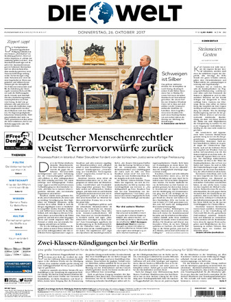 DIE WELT newspaper - read as e-paper at iKiosk