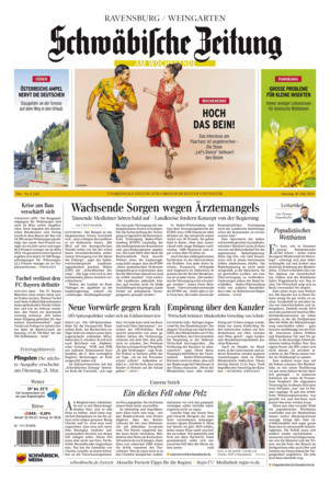 Schwäbische Zeitung Ravensburg - ePaper