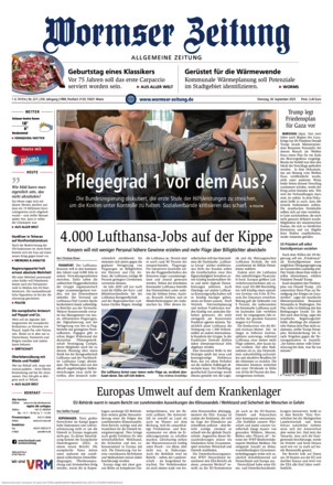 Wormser Zeitung - ePaper