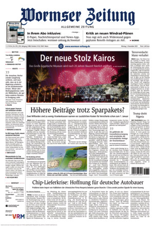 Wormser Zeitung - ePaper