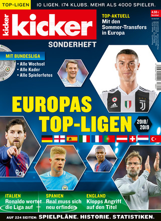 kicker Europas Top Ligen SH - ePaper;