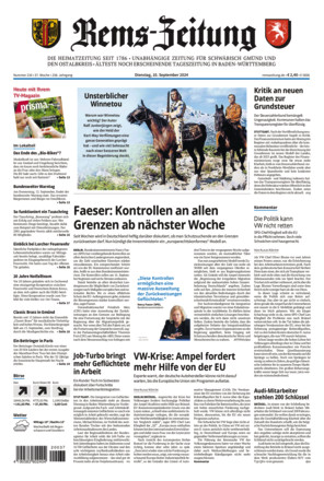 Rems-Zeitung - ePaper