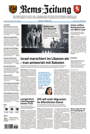 Rems-Zeitung - ePaper