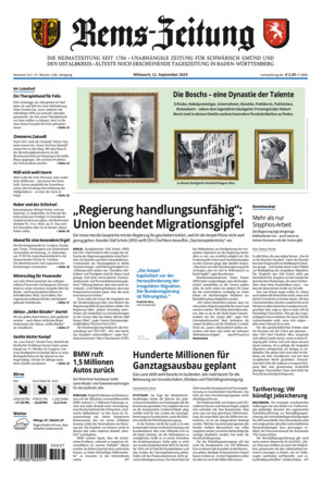 Rems-Zeitung - ePaper