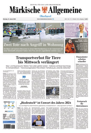 MAZ Neue Oranienburger Zeitung