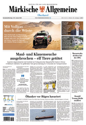 MAZ Neue Oranienburger Zeitung