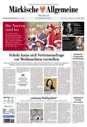 MAZ Neue Oranienburger Zeitung - ePaper