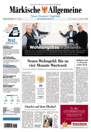 MAZ Neuer Granseer Tageblatt - ePaper;