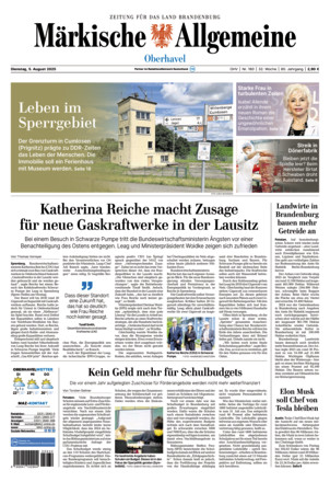MAZ Neue Oranienburger Zeitung