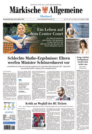 MAZ Neue Oranienburger Zeitung - ePaper