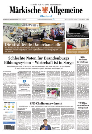 MAZ Neue Oranienburger Zeitung