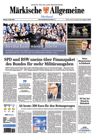 MAZ Neue Oranienburger Zeitung