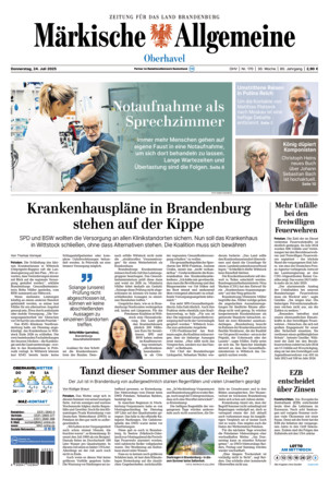 MAZ Neue Oranienburger Zeitung