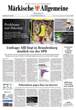 MAZ Neue Oranienburger Zeitung