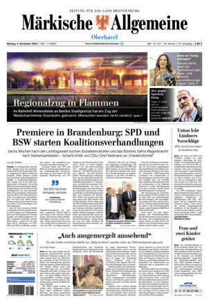 MAZ Neue Oranienburger Zeitung