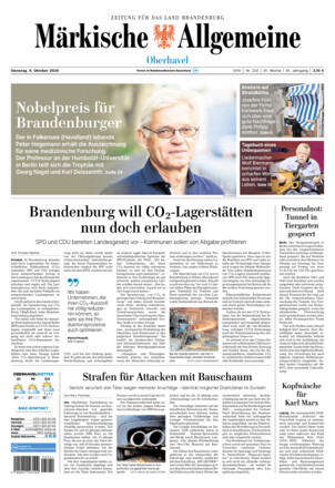 MAZ Neue Oranienburger Zeitung