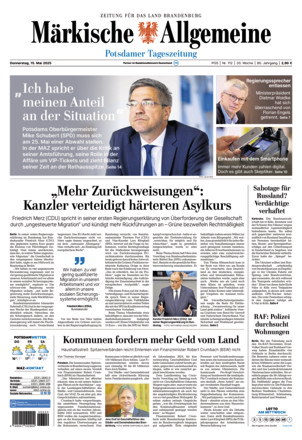 MAZ Potsdamer Tagesszeitung 