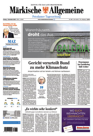 MAZ Potsdamer Tagesszeitung 