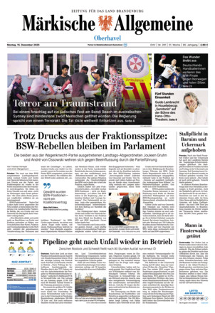 MAZ Neue Oranienburger Zeitung