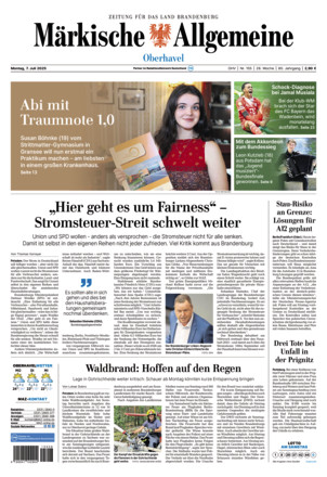 MAZ Neue Oranienburger Zeitung