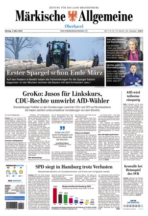 MAZ Neue Oranienburger Zeitung