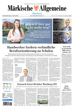MAZ Neue Oranienburger Zeitung