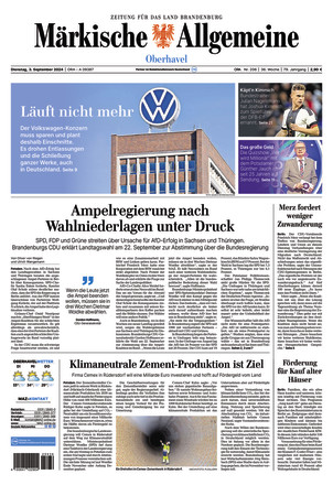 MAZ Neue Oranienburger Zeitung