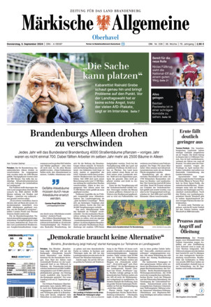 MAZ Neue Oranienburger Zeitung