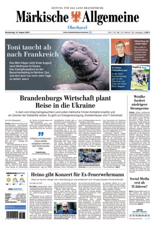 MAZ Neue Oranienburger Zeitung - ePaper