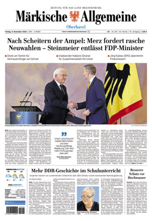 MAZ Neue Oranienburger Zeitung