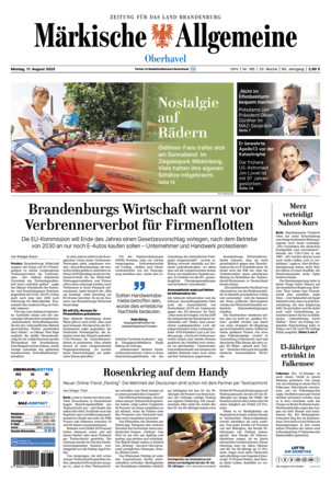 MAZ Neue Oranienburger Zeitung