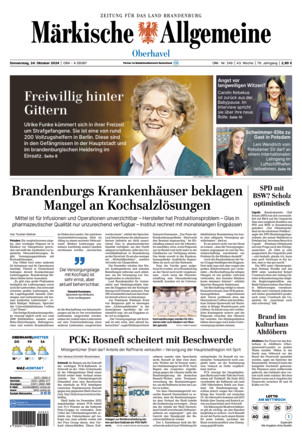 MAZ Neue Oranienburger Zeitung