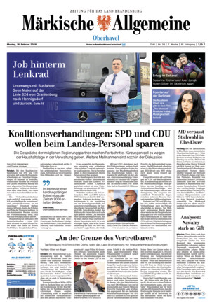 MAZ Neue Oranienburger Zeitung