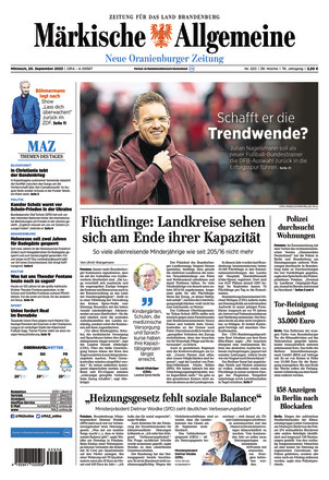 MAZ Neue Oranienburger Zeitung