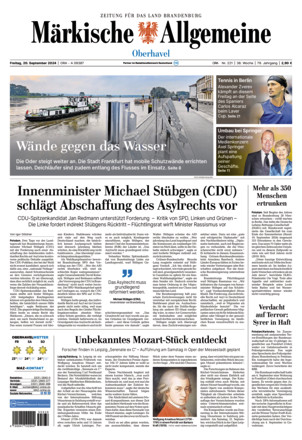 MAZ Neue Oranienburger Zeitung - ePaper