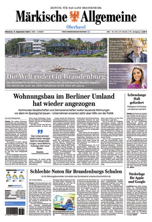 MAZ Neue Oranienburger Zeitung