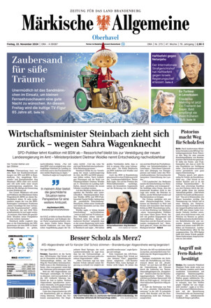 MAZ Neue Oranienburger Zeitung