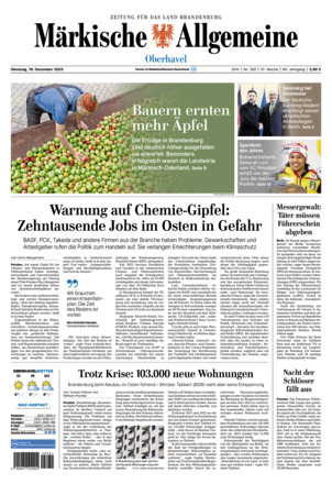 MAZ Neue Oranienburger Zeitung