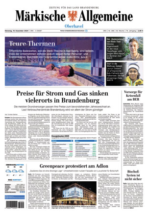 MAZ Neue Oranienburger Zeitung