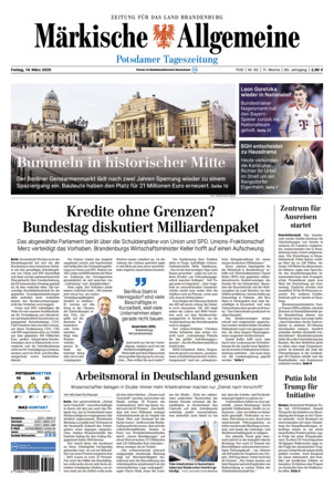 MAZ Potsdamer Tagesszeitung  - ePaper