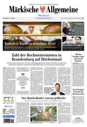 MAZ Neue Oranienburger Zeitung