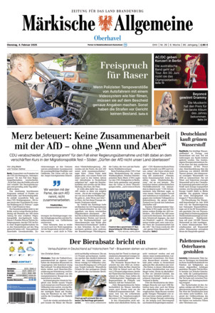 MAZ Neue Oranienburger Zeitung