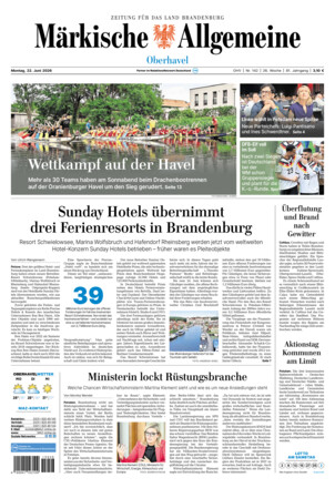 MAZ Neue Oranienburger Zeitung - ePaper