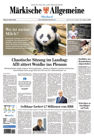 MAZ Neue Oranienburger Zeitung