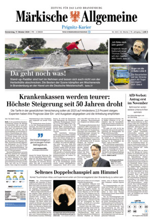 MAZ Prignitz Kurier - ePaper